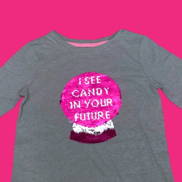 Cat & Jack Crystal Ball Shirt NWT - Picture 3 of 10